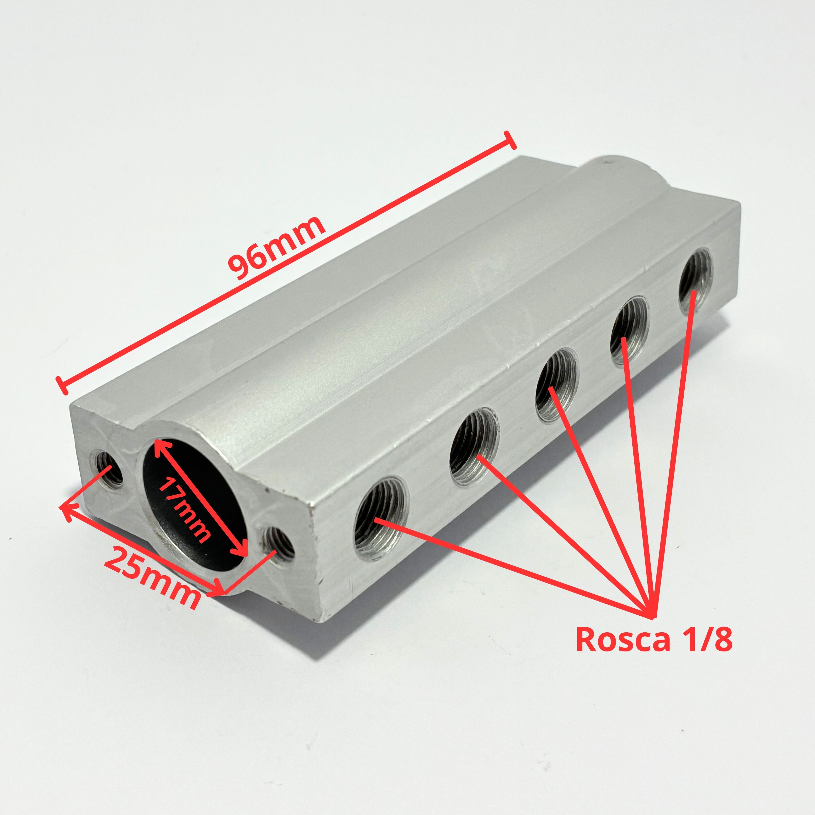 Maquinet|Cuerpo de válvula de aire de los pedales de desmontadora (aluminio)
