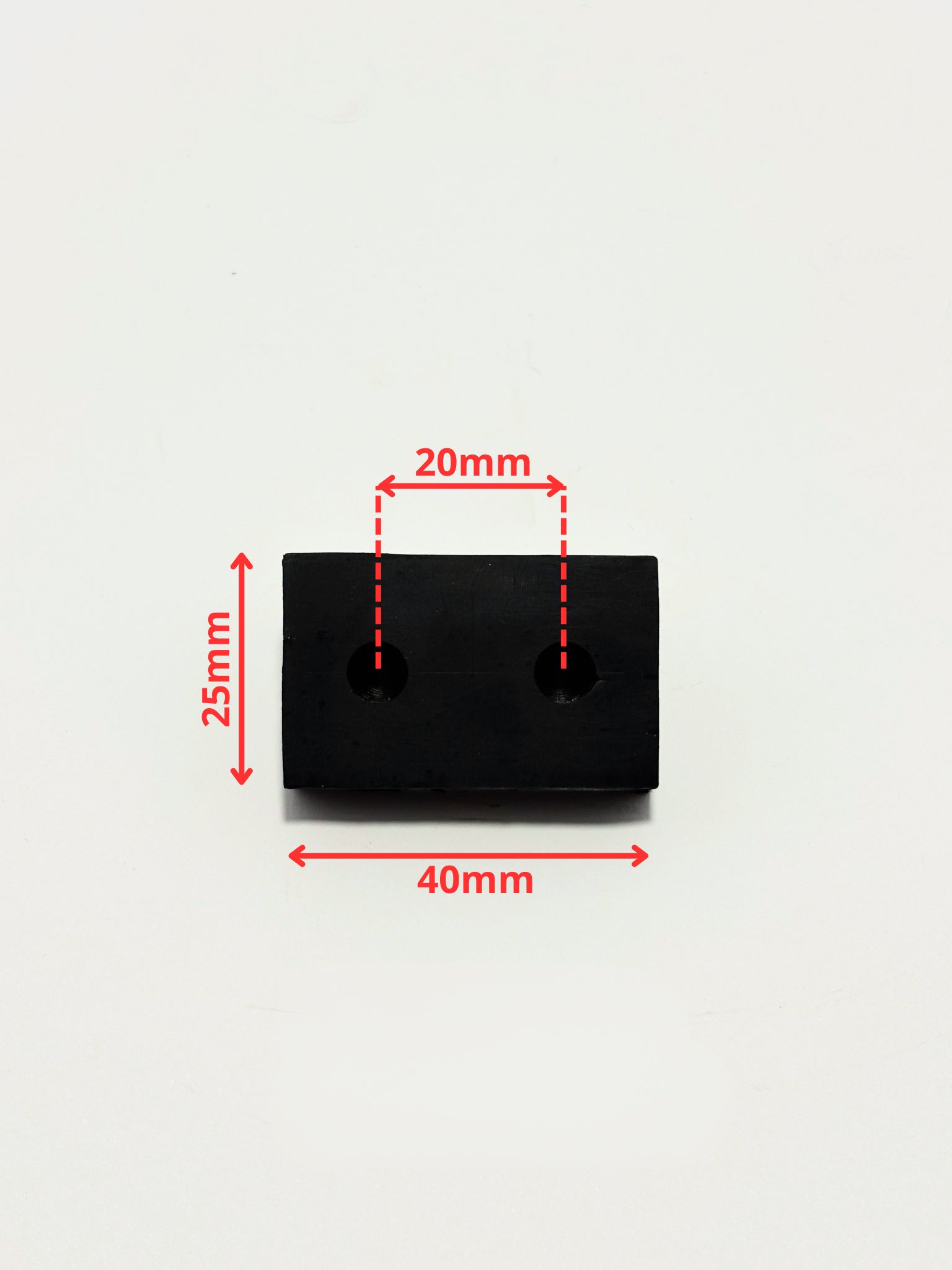 Maquinet|Tope de goma de brazo horizontal de desmontadora