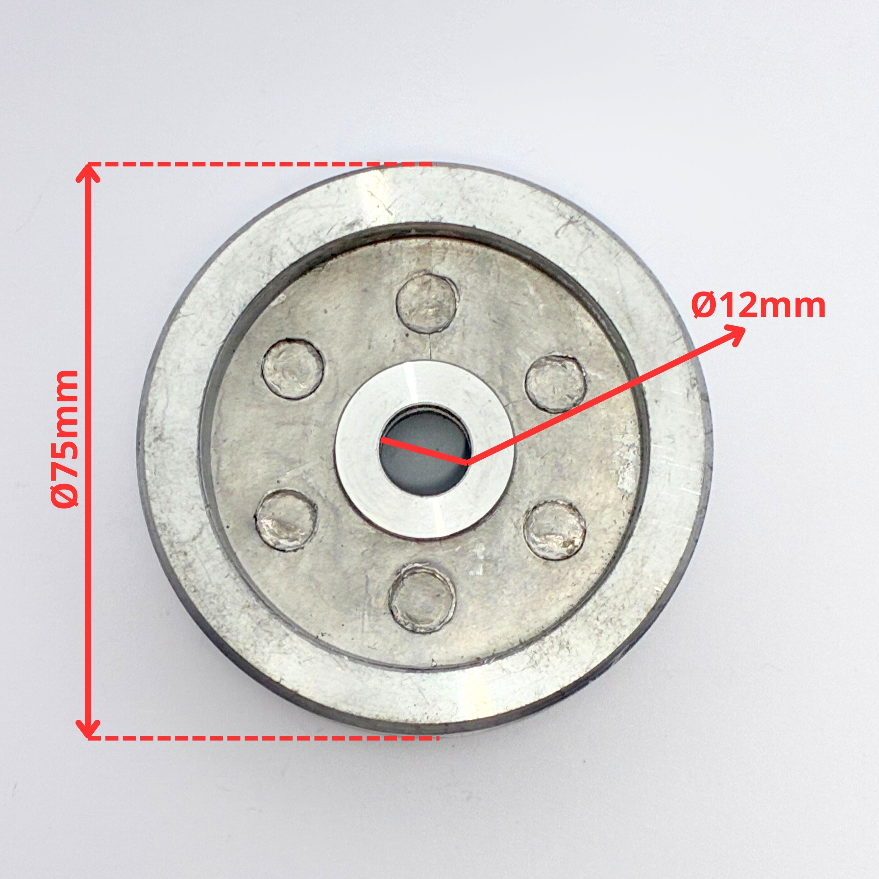 Maquinet|Pistón 75 mm aluminio para desmontadora