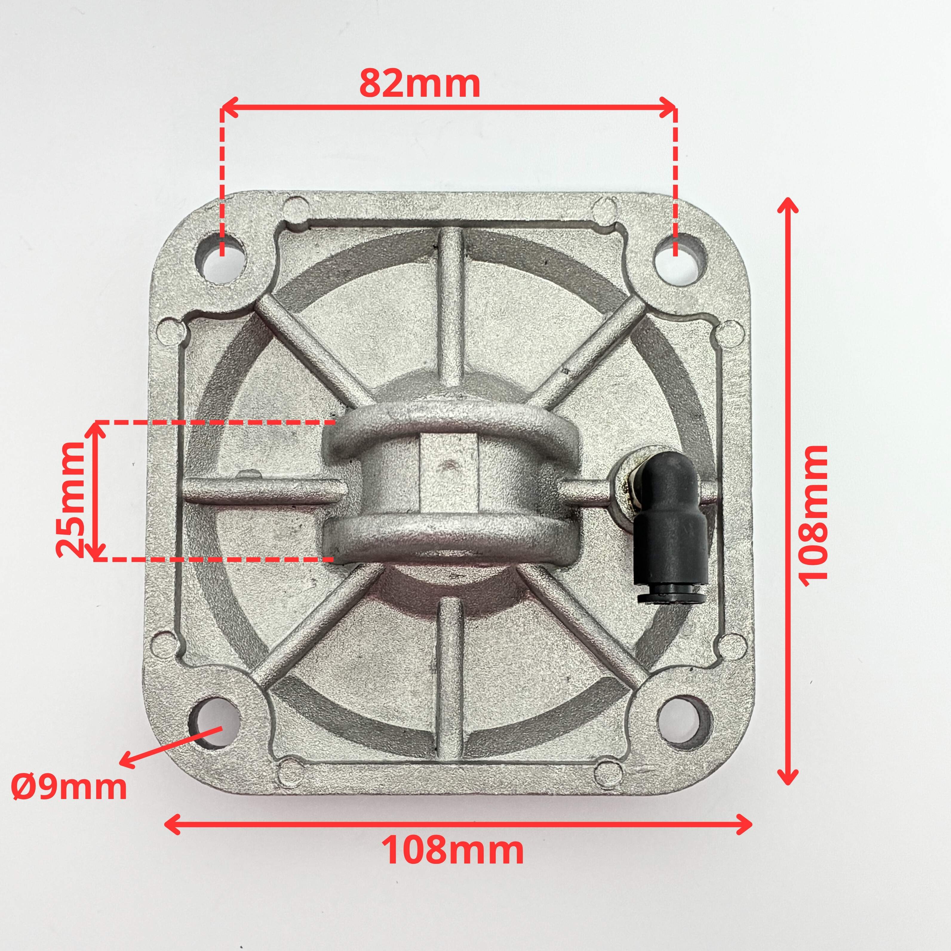 Maquinet|Tapa trasera cilindro 100 mm diámetro de desmontadora