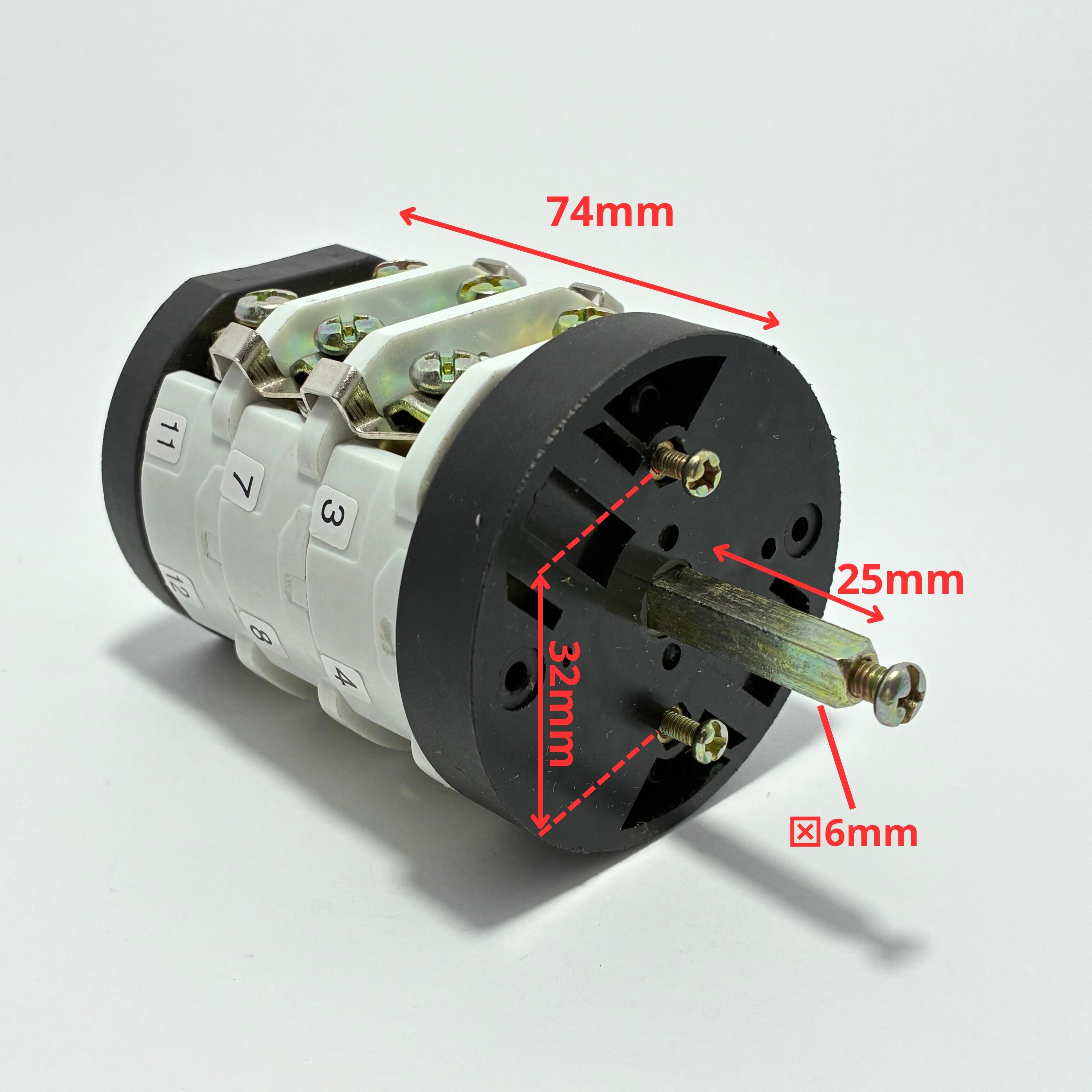 Maquinet|Conmutador interruptor inversor giro de desmontadora 2