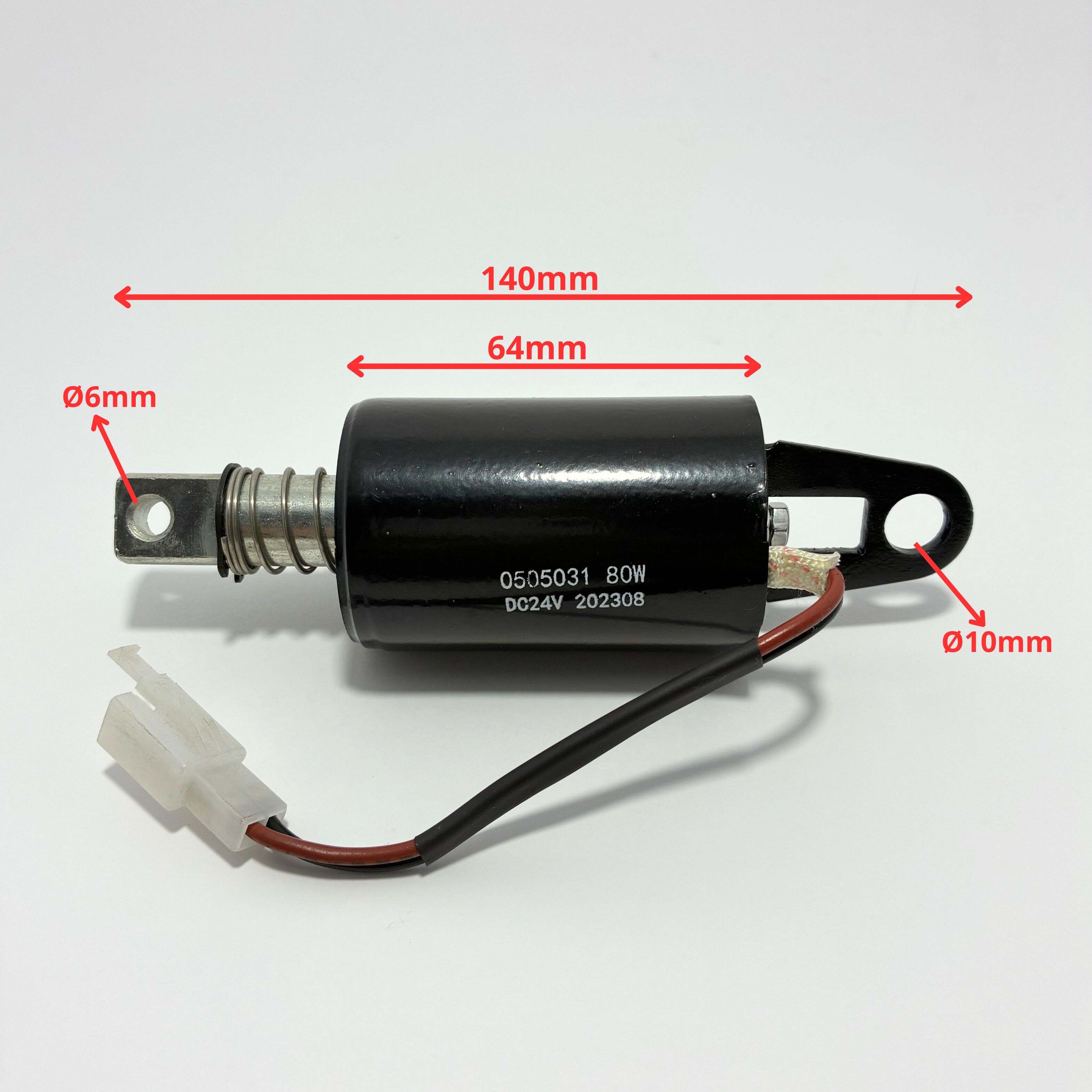 Maquinet|Electroimán solenoide desbloqueo de seguro de desmontadora