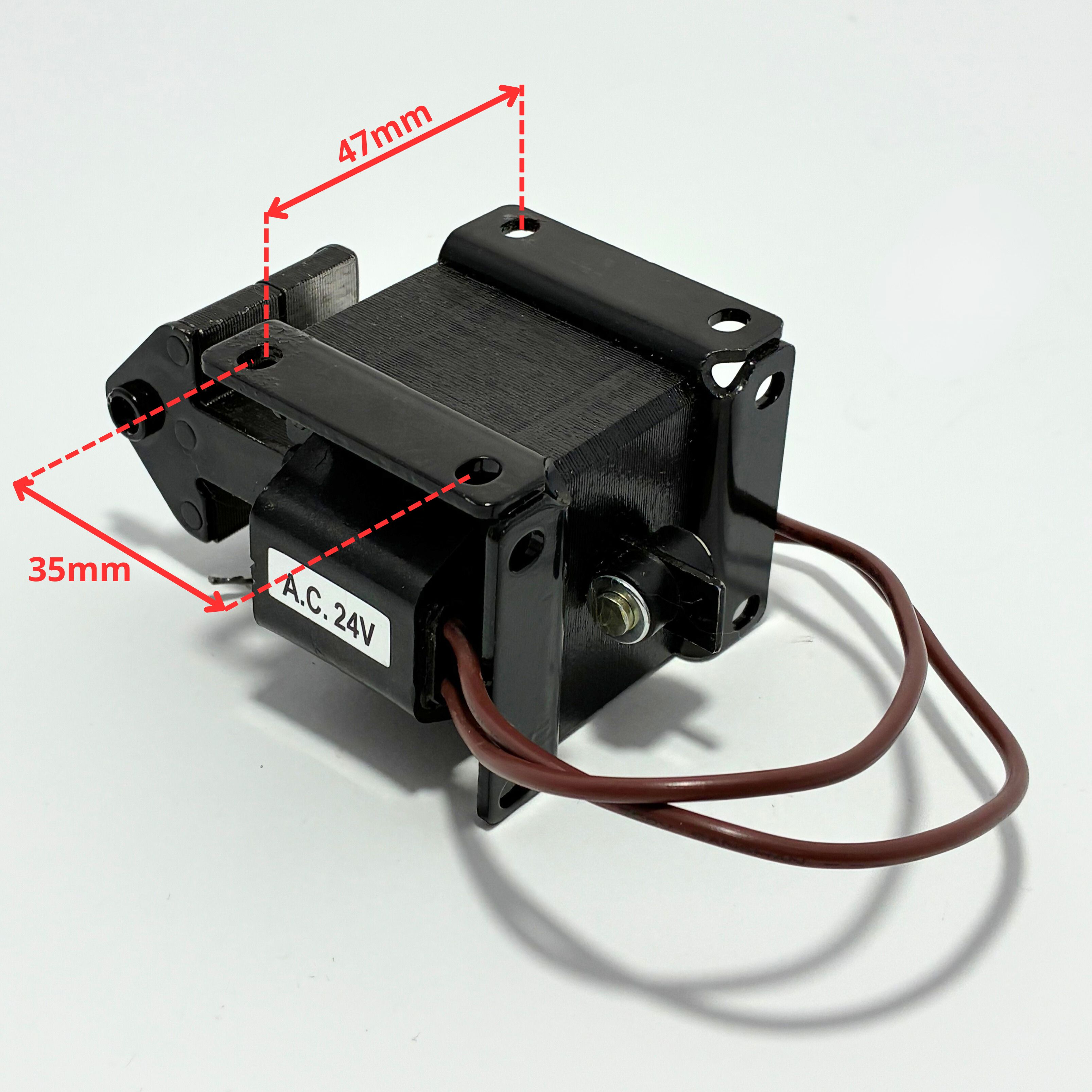 Maquinet|Electroimán de tracción o solenoide de corriente alterna de desmontadora